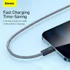Cavo Baseus Dynamic 2m grigio Lightning a USB-A