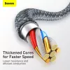 Cavo Baseus Dynamic 2m grigio Lightning a USB-A