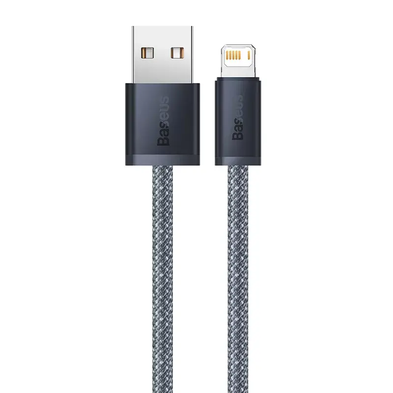 Cavo Baseus Dynamic 2m grigio Lightning a USB-A