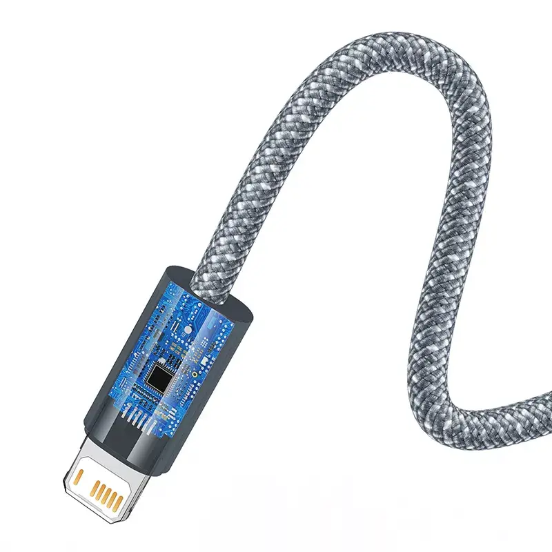 Cavo Baseus Dynamic 2m grigio Lightning a USB-A