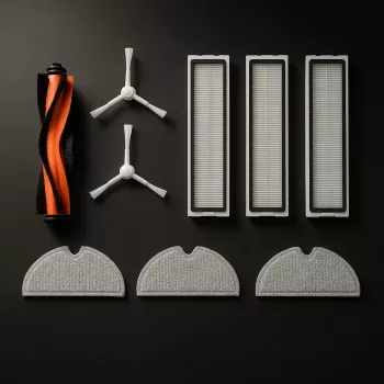 Kit accessori Dreame RAK3 per robot aspirapolvere – arancione/bianco, parti di ricambio e manutenzione