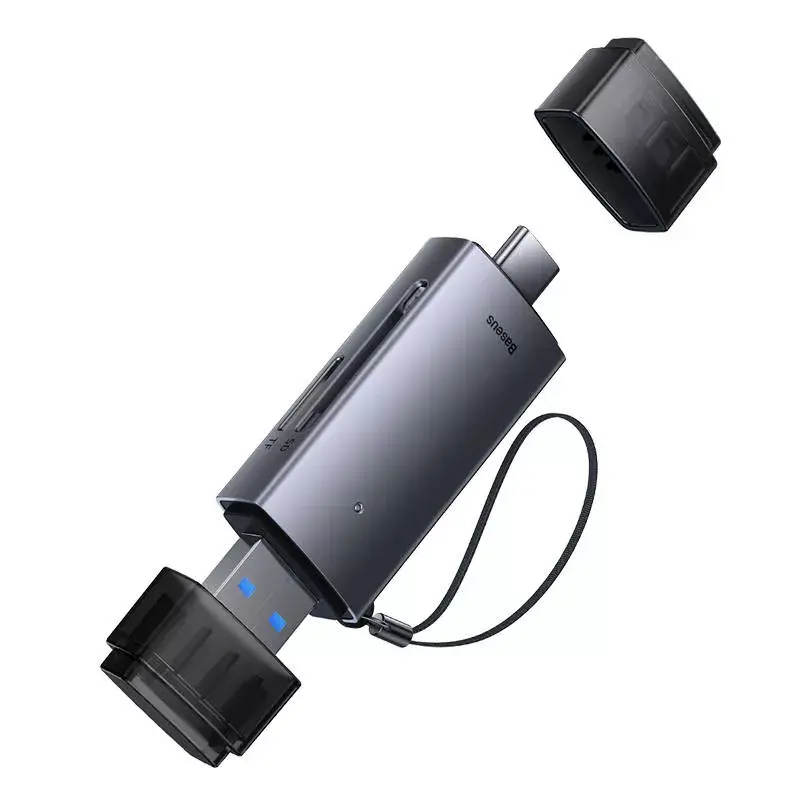 Lettore di schede Baseus Speicherkartenleser Lite Series WKQX060113 supporto USB e USB-C