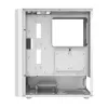 Case per computer Darkflash DK351, bianco, con 4 ventole RGB