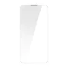 Pellicola protezione display in vetro temperato Baseus Crystal per iPhone 14 Pro 0,3 mm, antipolvere, 2 pz.