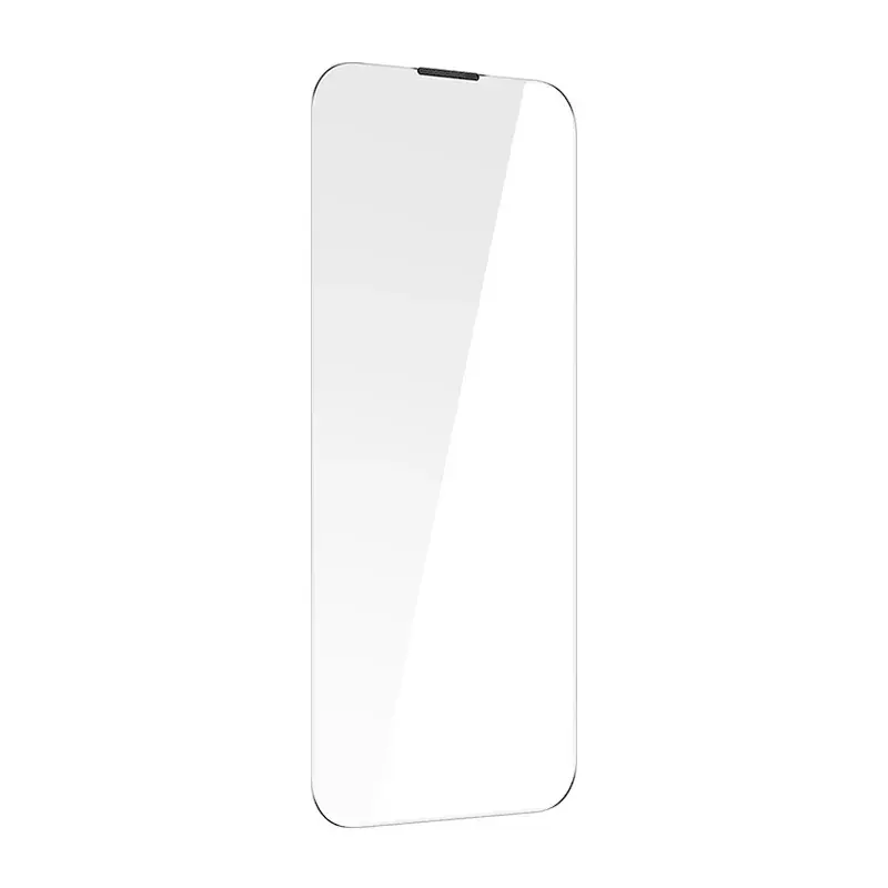 Pellicola protezione display in vetro temperato Baseus Crystal per iPhone 14 Pro 0,3 mm, antipolvere, 2 pz.