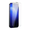 Pellicola protezione display in vetro temperato Baseus Crystal per iPhone 14 Pro 0,3 mm, antipolvere, 2 pz.