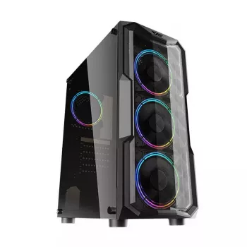 Case per computer Darkflash Aquarius Acrylic ATX nero