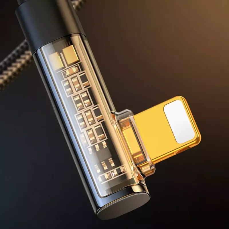 Cavo USB-A a Lightning angolare Joyroom S-UL012A6 1,2 m, nero