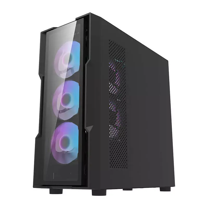 Case per computer Darkflash DK431 Glass, ATX, nero