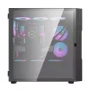 Case per computer Darkflash DK431 Glass, ATX, nero