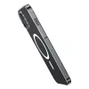 Custodia per cellulare Baseus Magnetic Crystal Clear per iPhone 13, trasparente, con protezione schermo in vetro temperato