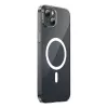 Custodia per cellulare Baseus Magnetic Crystal Clear per iPhone 13, trasparente, con protezione schermo in vetro temperato