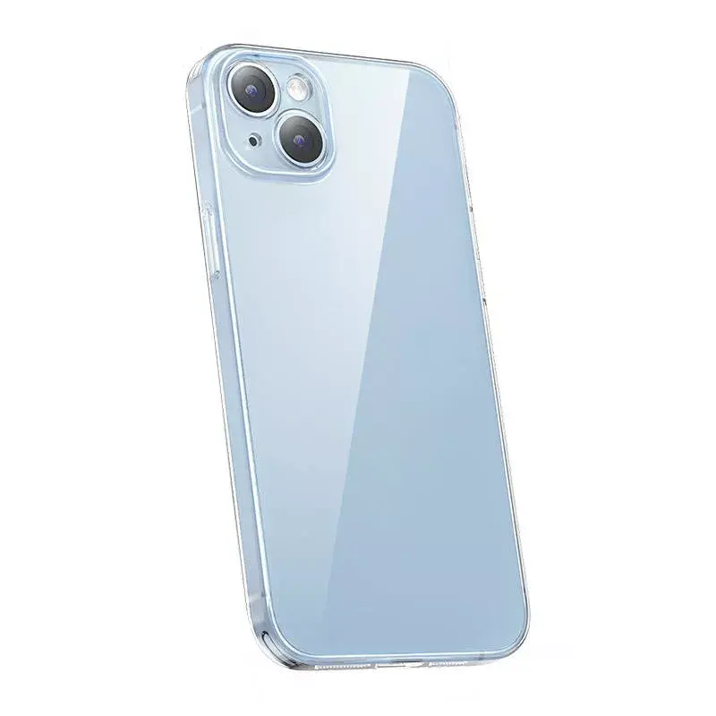 Custodia protettiva trasparente con vetro temperato di Baseus per iPhone 14 Plus (P60112202201-02)