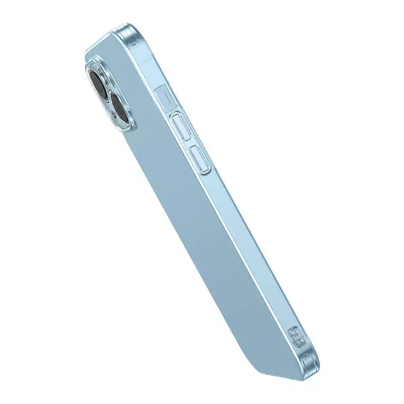 Custodia protettiva trasparente con vetro temperato di Baseus per iPhone 14 Plus (P60112202201-02)