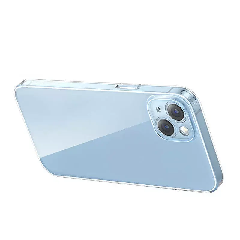 Custodia protettiva trasparente con vetro temperato di Baseus per iPhone 14 Plus (P60112202201-02)