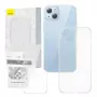Custodia protettiva trasparente con vetro temperato di Baseus per iPhone 14 Plus (P60112202201-02)