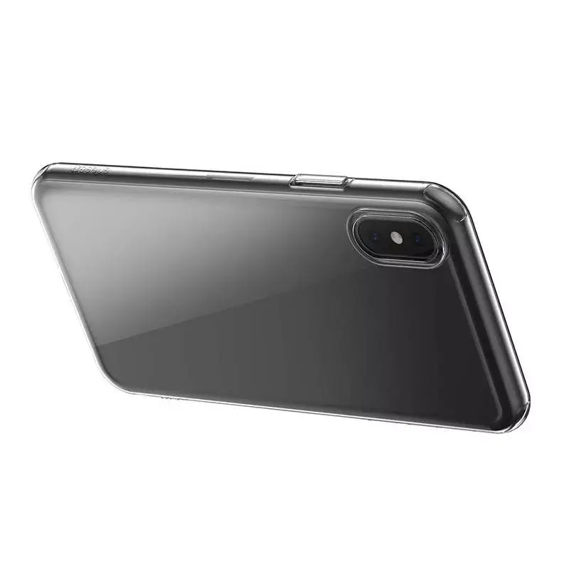 Custodia trasparente, sottile e leggera Baseus per iPhone XS Max — custodia protettiva trasparente