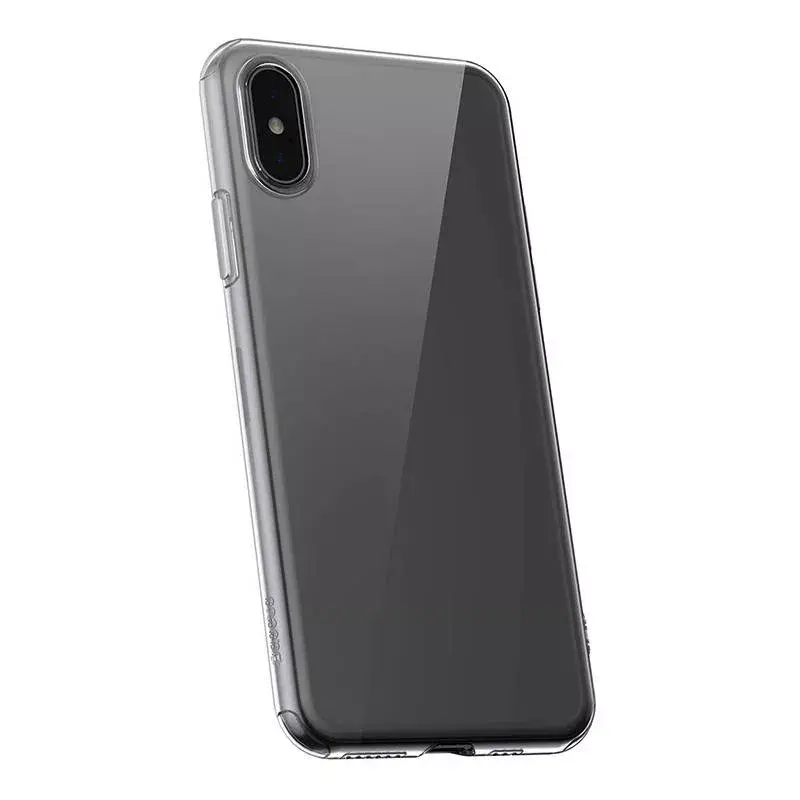 Custodia trasparente, sottile e leggera Baseus per iPhone XS Max — custodia protettiva trasparente