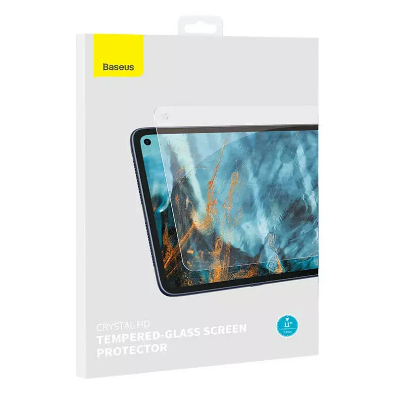Pellicola protettiva in vetro temperato Baseus Crystal per Huawei MatePad Pro 11, spessore 0,3 mm
