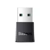 Adattatore Bluetooth mini Baseus BA07 per PC, USB 5.3 dongle ricevitore Bluetooth wireless - nero