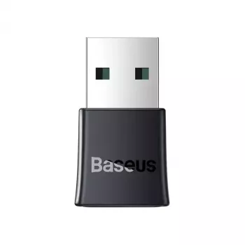 Adattatore Bluetooth mini Baseus BA07 per PC, USB 5.3 dongle ricevitore Bluetooth wireless - nero