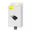 Adattatore Bluetooth mini Baseus BA07 per PC, USB 5.3 dongle ricevitore Bluetooth wireless - nero