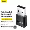 Adattatore Bluetooth mini Baseus BA07 per PC, USB 5.3 dongle ricevitore Bluetooth wireless - nero