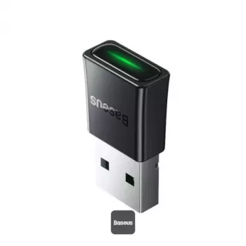 Adattatore Bluetooth mini Baseus BA07 per PC, USB 5.3 dongle ricevitore Bluetooth wireless - nero