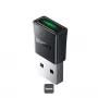 Adattatore Bluetooth mini Baseus BA07 per PC, USB 5.3 dongle ricevitore Bluetooth wireless - nero