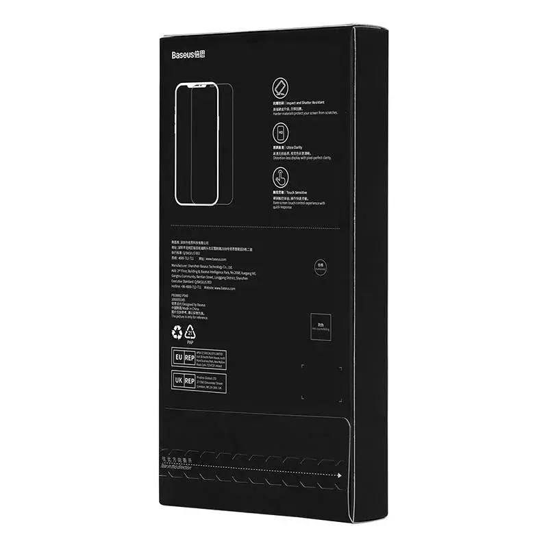 Vetro protettivo per display Baseus Tempered Glass Crystal Series per iPhone 14 Pro con filtro luce blu