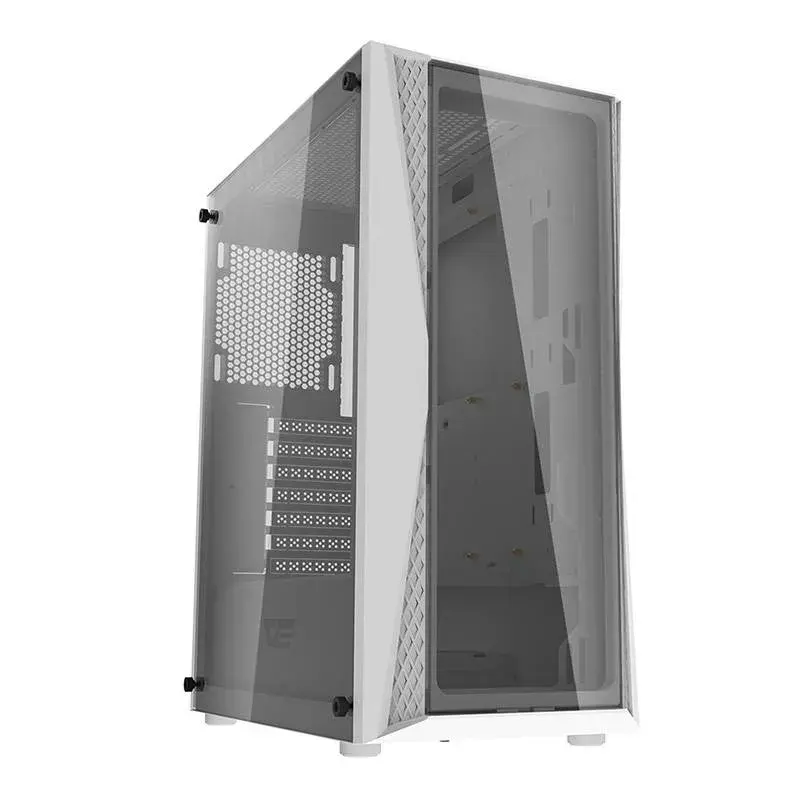 Case per PC Darkflash DK352 Plus ATX nero e bianco
