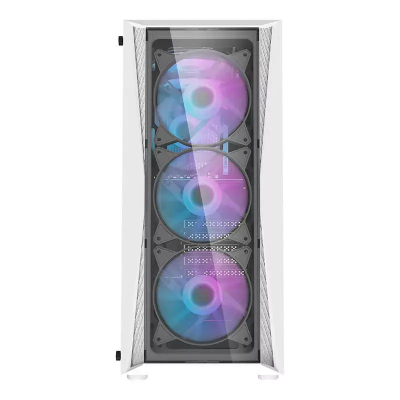 Case per PC Darkflash DK352 Plus ATX nero e bianco