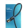 Cavo patch Ethernet Vention Cat.8 S/FTP 1 m nero RJ-45 placcato oro