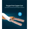 Cavo patch Ethernet Vention Cat.8 S/FTP 1 m nero RJ-45 placcato oro