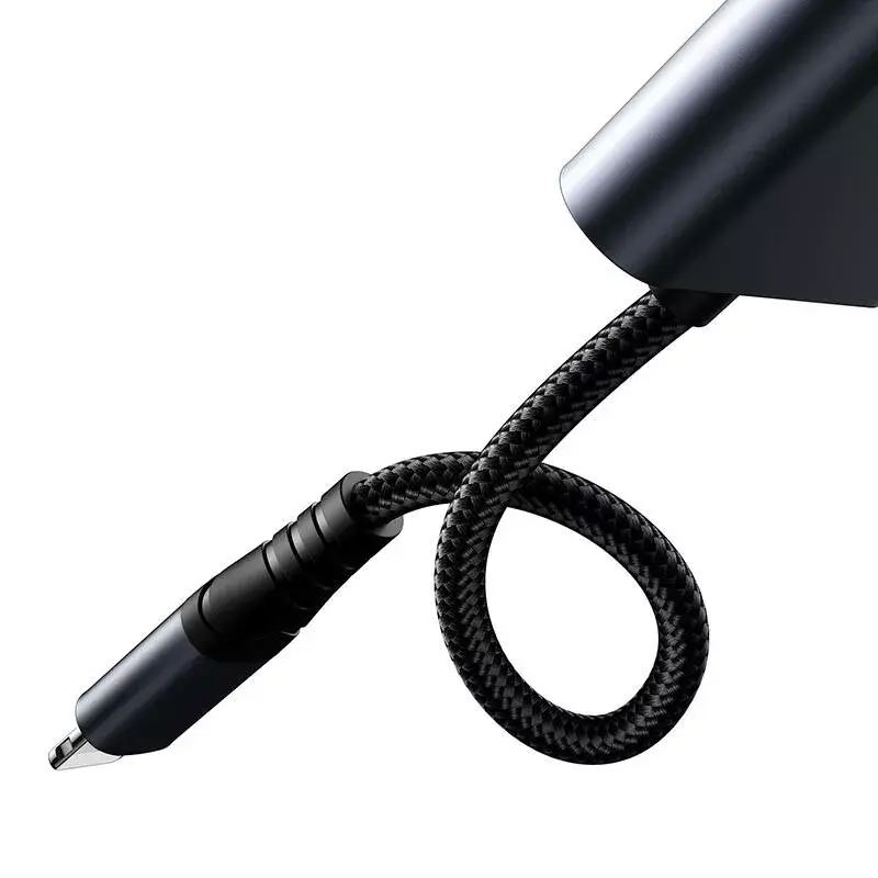 Adattatore audio 2-in-1 Joyroom SY-L01 Lightning a 3,5 mm + Lightning, nero
