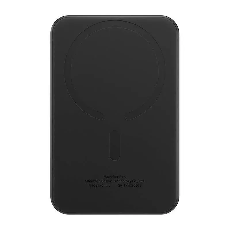 Mini powerbank magnetica Baseus 5000mAh 20W (nero)