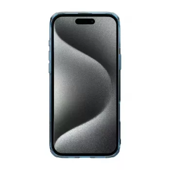 Custodia TPU Nillkin Nature per iPhone 16 Plus — magnetica, blu, custodia protettiva sottile