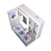 Case per computer Darkflash TH285, ATX, bianco
