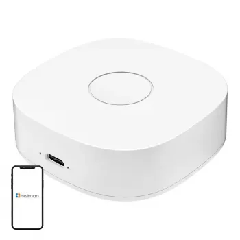 Gateway smart home HEIMAN WS2GW-R Wi-Fi connettività wireless, modello WS2GW-R