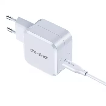 Alimentatore USB-C CHOETECH PD8007 45W EU bianco – USB‑C PD 45W