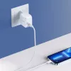 CHOETECH PD8007 caricabatterie GaN USB-C da 45 W, PD3.0, QC3.0, PPS, EU, bianco