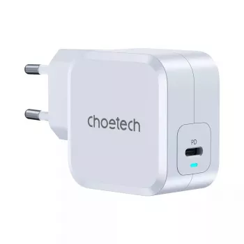 Alimentatore USB-C CHOETECH PD8007 45W EU bianco – USB‑C PD 45W