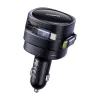 Caricabatterie da auto Baseus Enjoyment Max 60W con cavi USB-C integrati, uscita 60W