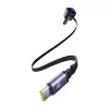 Caricabatterie da auto Baseus Enjoyment Max 60W con cavi USB-C integrati, uscita 60W