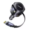 Caricabatterie da auto Baseus Enjoyment Max 90W con porte USB-C e USB-A