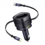 Caricabatterie da auto Baseus Enjoyment Max 90W con porte USB-C e USB-A