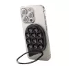 Supporto per smartphone Joyroom JR-ZS418 con ventose e superficie compatibile MagSafe, nero