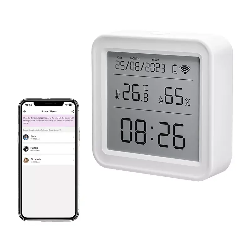 Sensore di temperatura e umidità Gosund ST17 Zigbee con display LCD