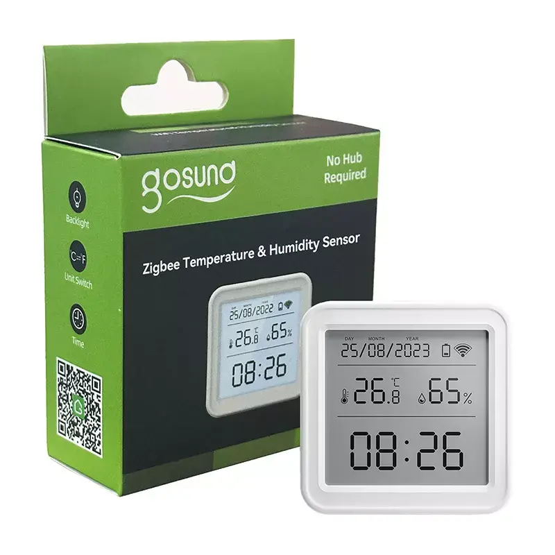 Sensore di temperatura e umidità Gosund ST17 Zigbee con display LCD