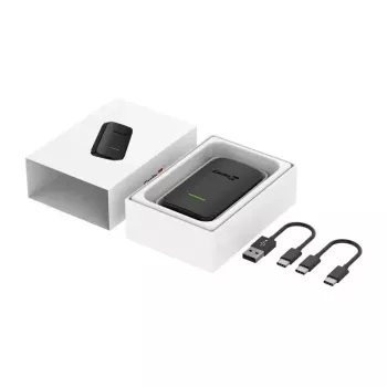Adattatore wireless Carlinkit CPC200-A2A per Android Auto — WLAN 5 GHz/2,4 GHz, Bluetooth 5.2, USB-C, 5V 1A